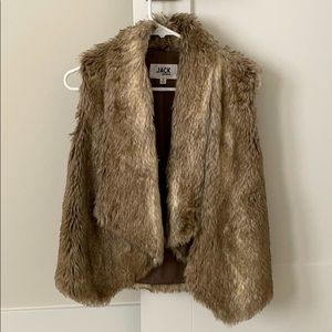 Jack by BB Dakota Faux Fur Vest